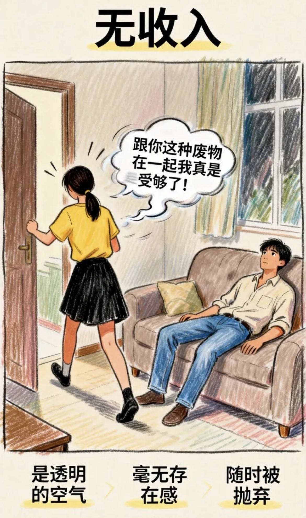 月薪0到10万，男人在家庭里的地位变化，看完我沉默了…兄弟们，别不信，你每个