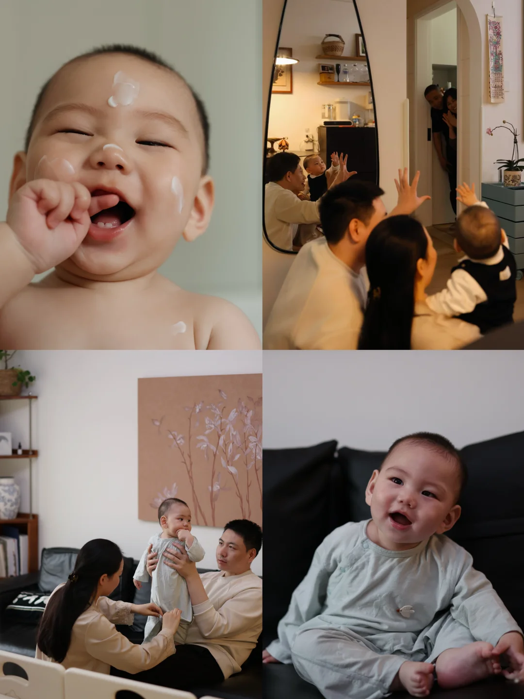 十月龄纪实📷成长不回头 让幸福可以珍藏～