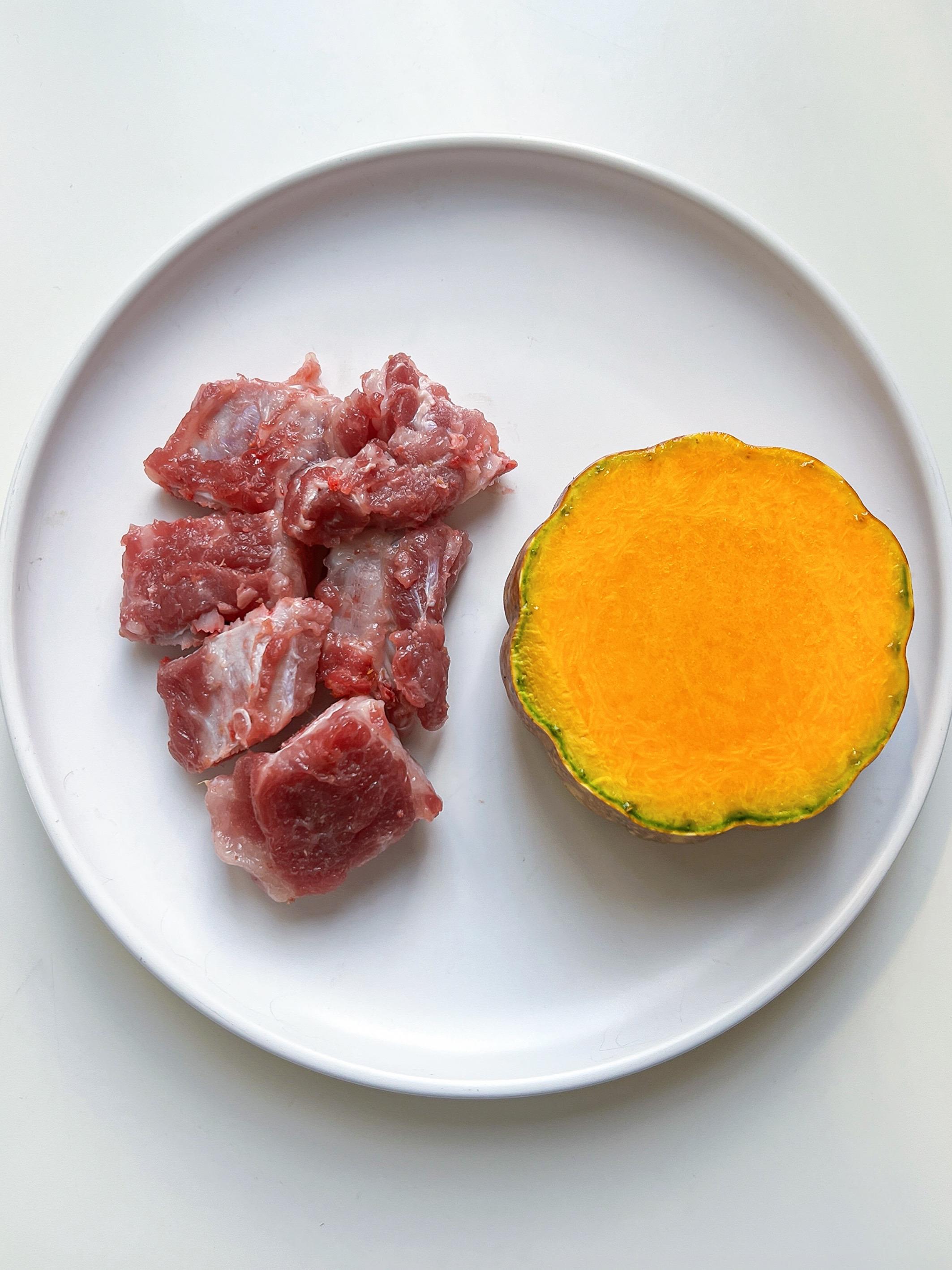 12m+ 南瓜蒸排骨🎃软烂脱骨，超好吃。每次做这个南瓜蒸排骨可乐都能...