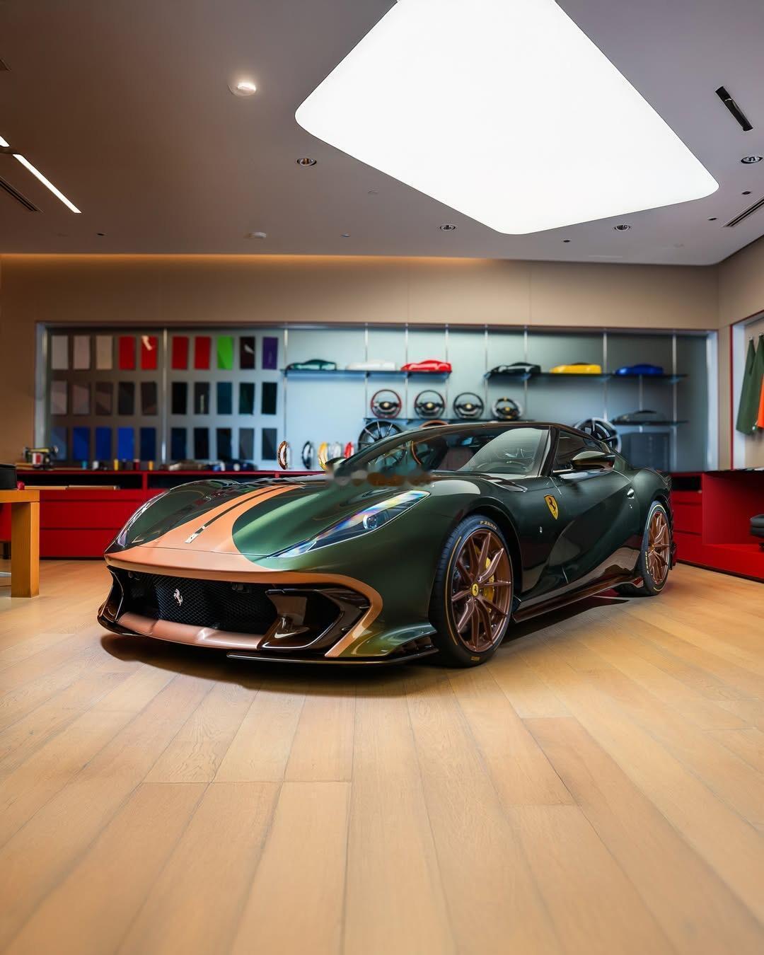 每一台FerrariTailorMade，都是独一无二的灵魂具象。这台Ferr