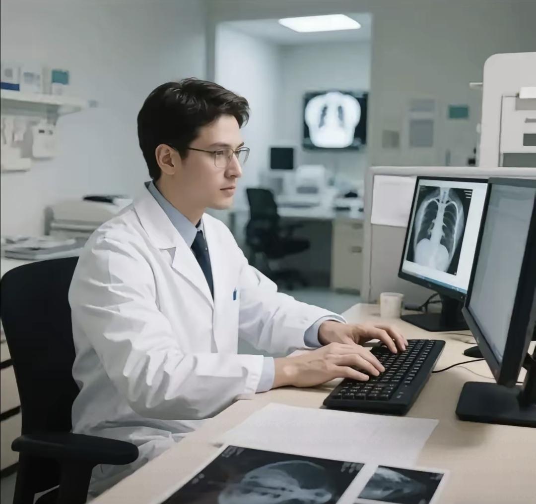 我上周陪奶奶去县医院拿药，挂号处、门诊室、住院部，几乎全是二三十岁的医生。以