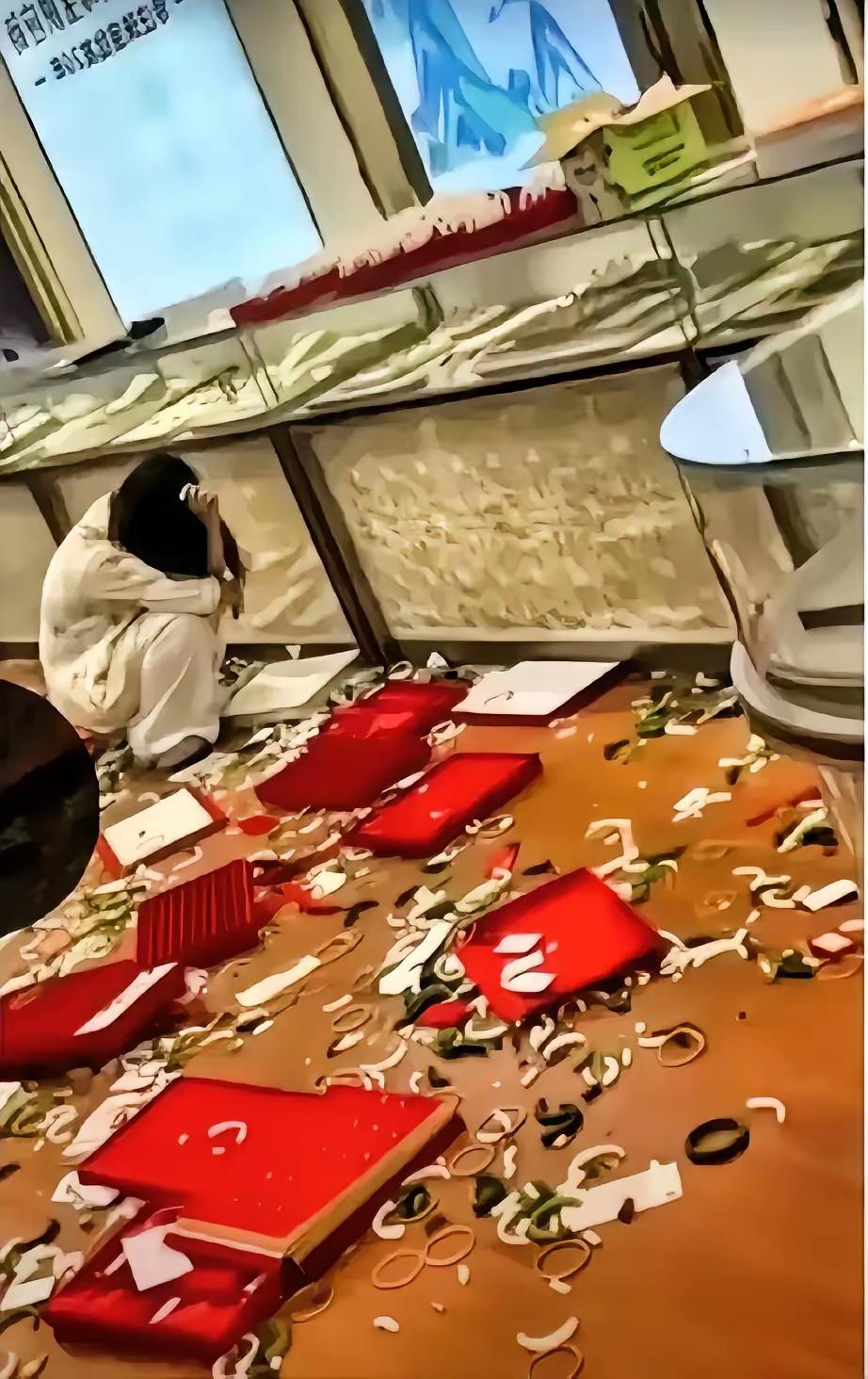 我有一种超强烈的预感，就觉得那个砸金店的女孩啊，说不定要“发”啦！你们可别误会，
