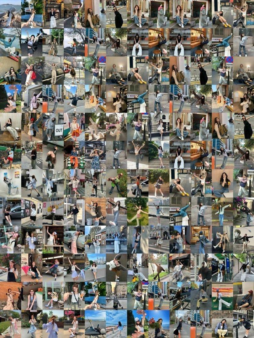 出去玩别太死板动作越大越出片！