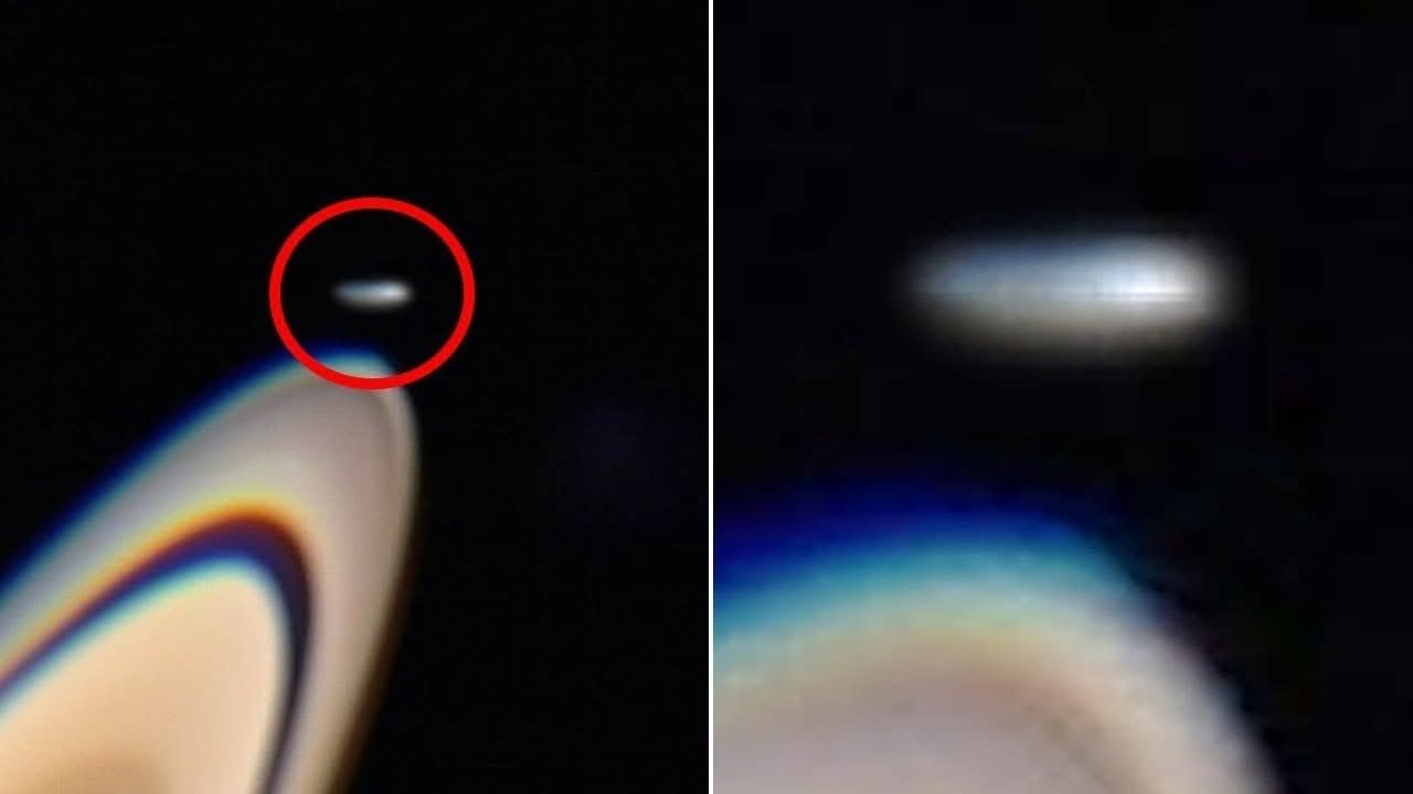 詹姆斯韦伯望远镜刚刚发现太空中一个巨大的结构，就在土星环外面。​​​