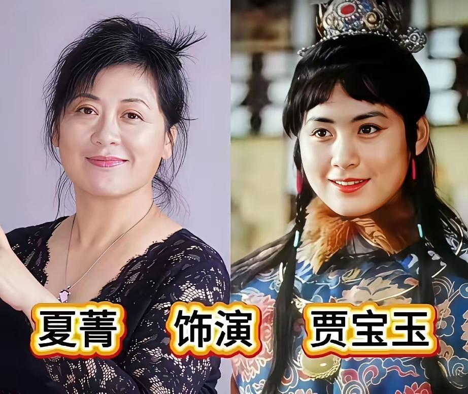 这三位女演员反串的贾宝玉，你觉得谁演的最好呢？夏菁演的贾宝玉，我觉得太女性化
