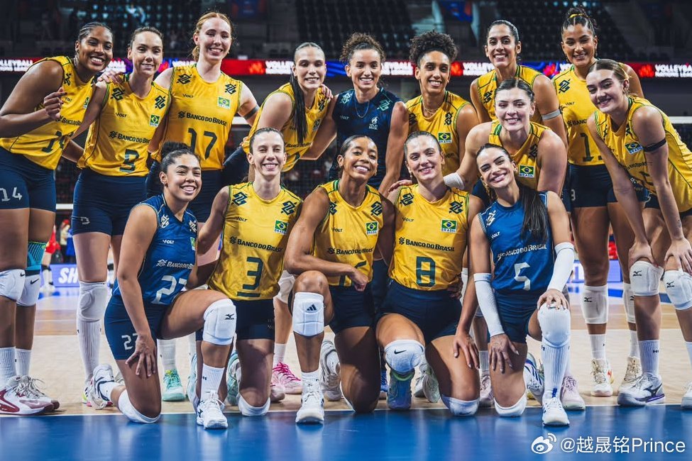 2026年世界女排联赛📢🇧🇷巴西女排公布VNL第三周参赛名单🏐二传
