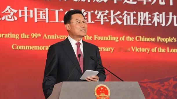 就在刚刚，中国驻美大使谢锋发表声明，7月29日，中国驻美大使谢锋在“中国人民
