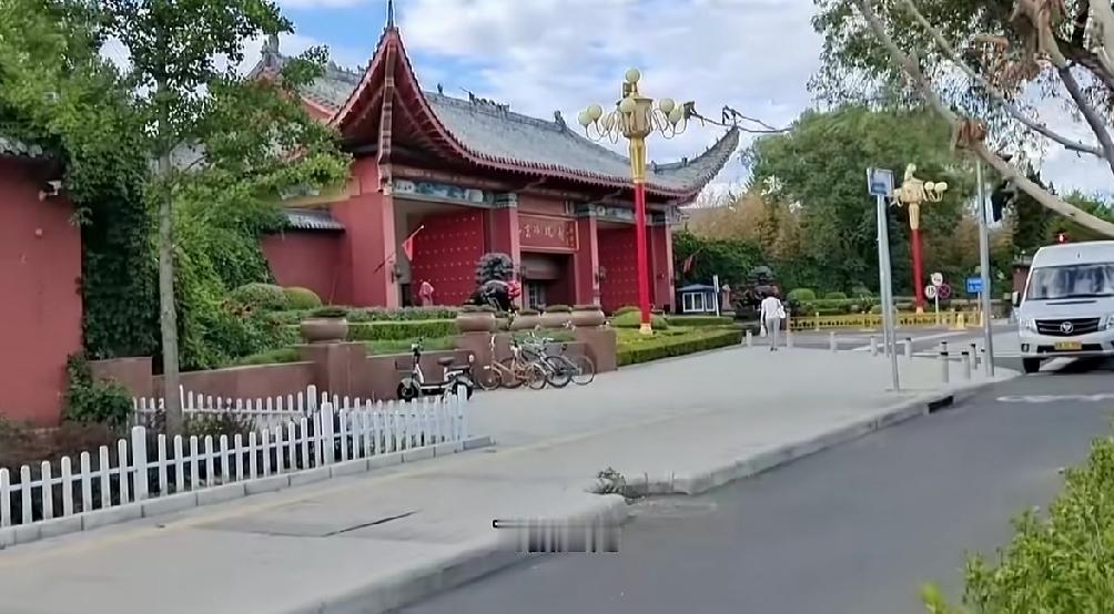乍眼一看刘晓庆的豪宅大门还以为是一座庙宇呢！刘晓庆豪宅4000米，大门九九八一个