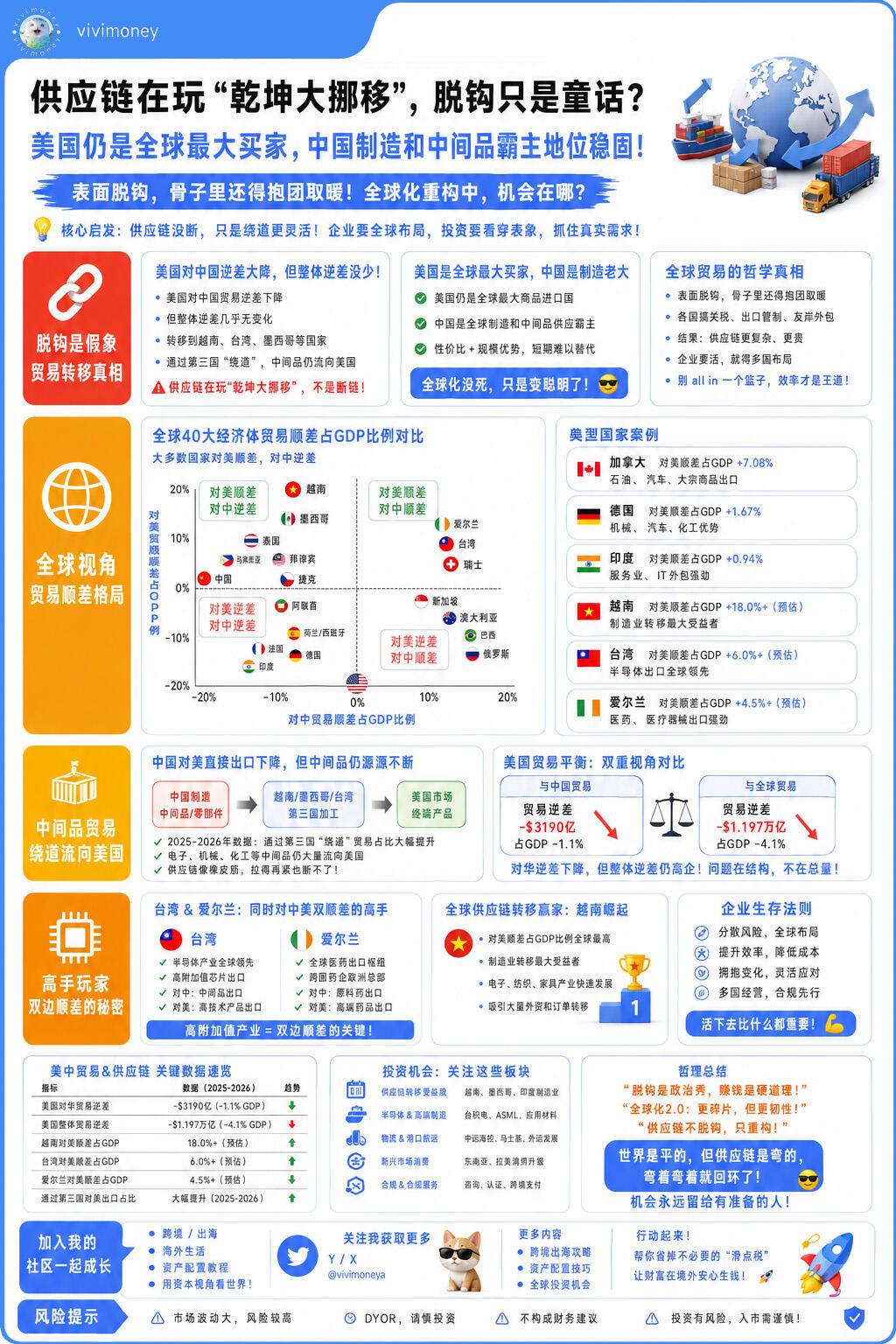 美欧执意对华供应链脱钩，23.6万亿巨额成本最终由谁买单？安永-博智隆联合