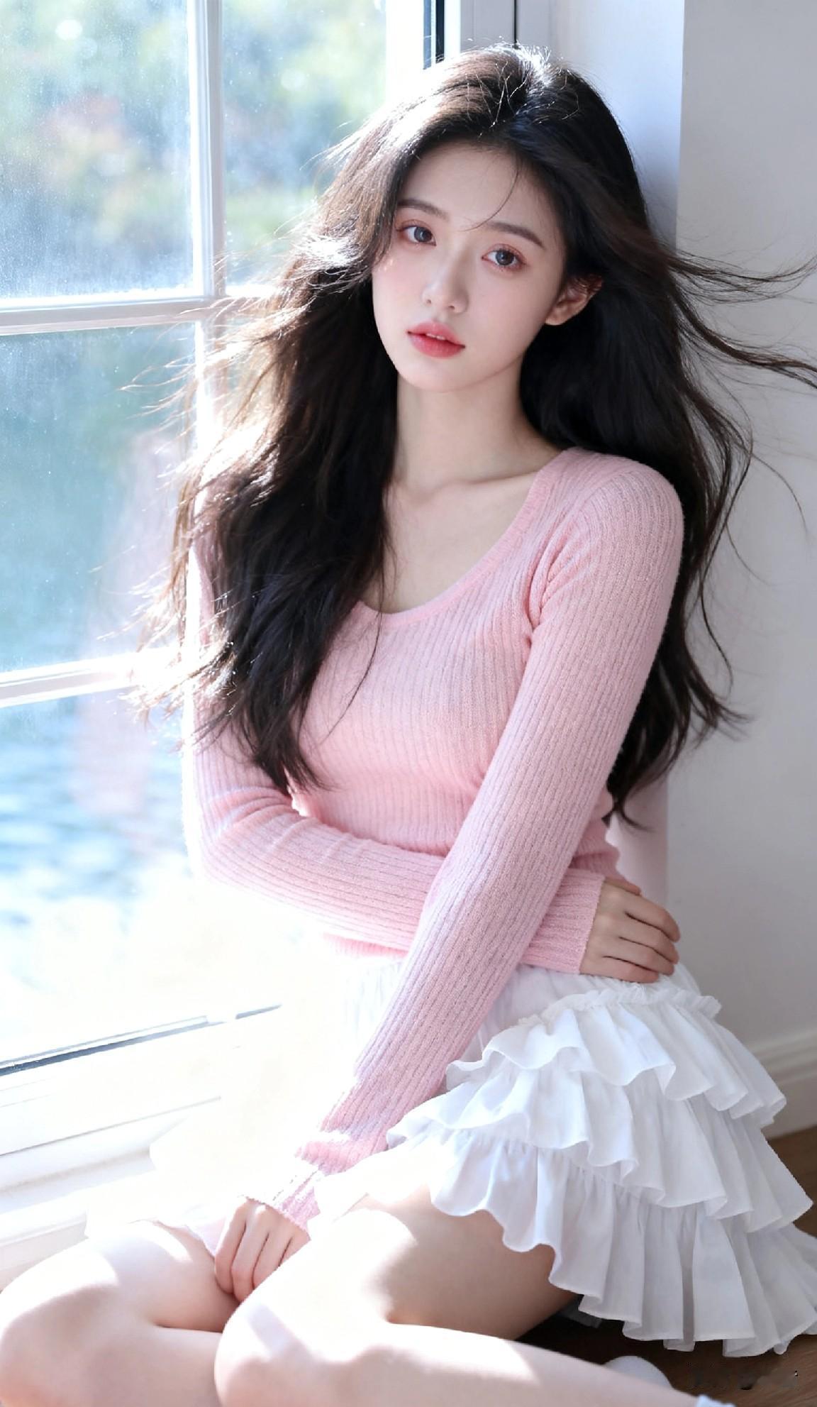 这是你喜欢的日常氛围感吗？☀️阳光刚好在窗边发呆女生怎么穿搭会看着很温柔?