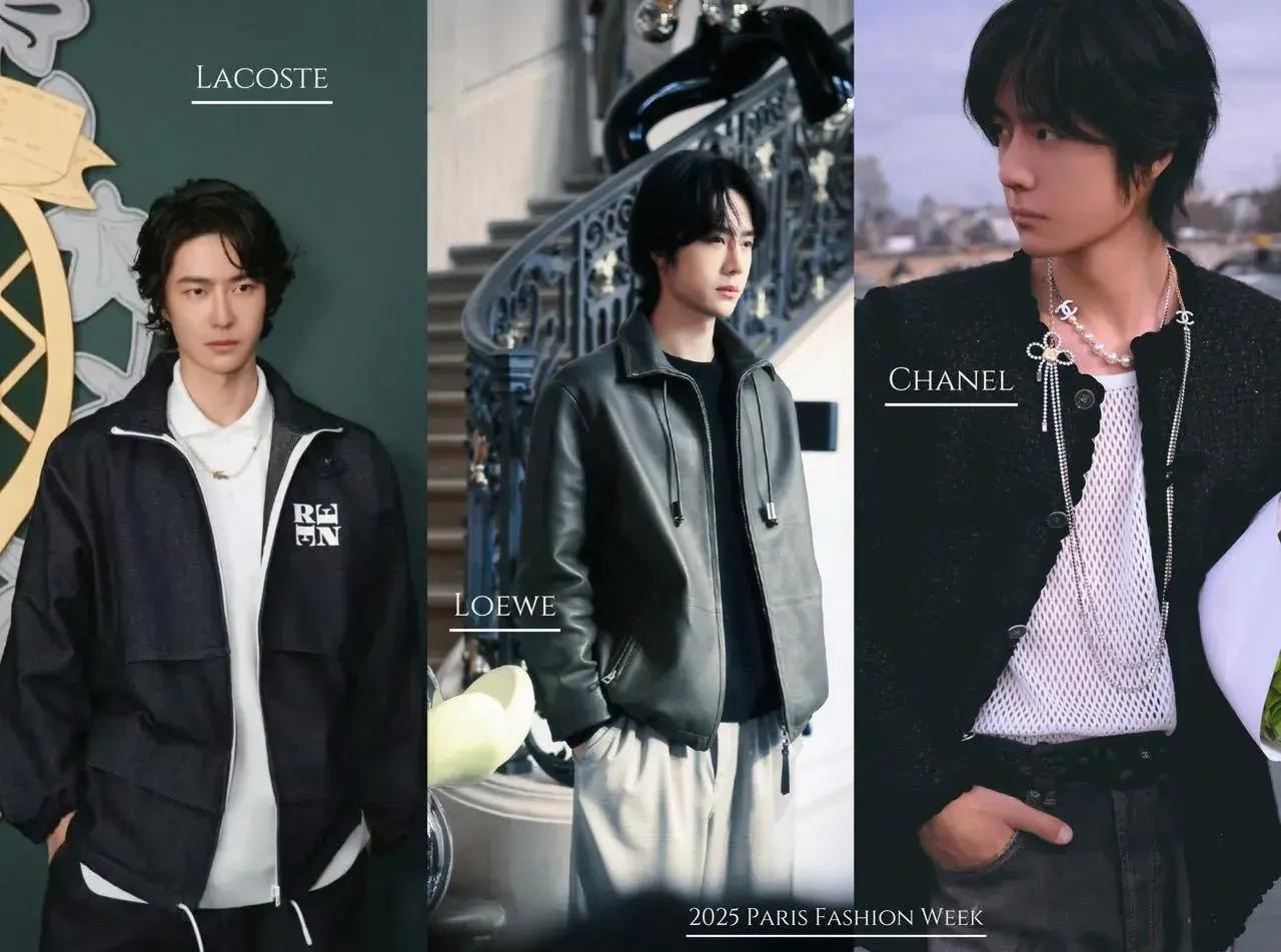 王一博巴黎时装周行程🈶！摩托姐姐们准备好追星啦！！！又一次真正的三奢最高代言
