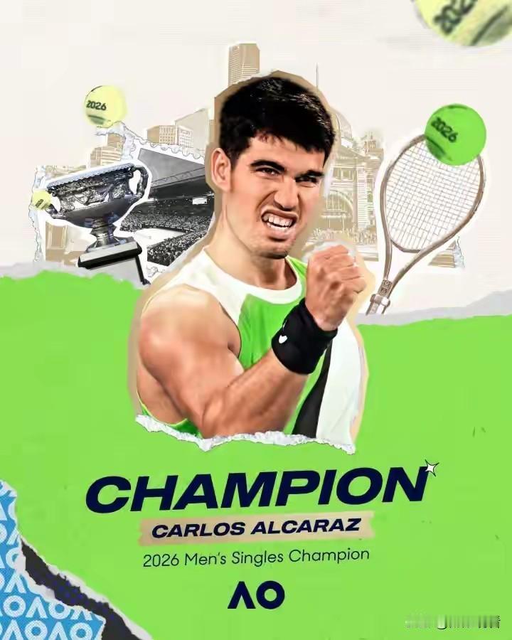 🎾网坛新王登基！阿尔卡拉斯封神创历史，成最年轻男单全满贯得主！网坛直接迎来