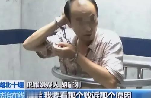 2015年，湖北一男子因为讨薪维权败诉后，在取法院判决回执单的时候，拿刀狠狠的刺