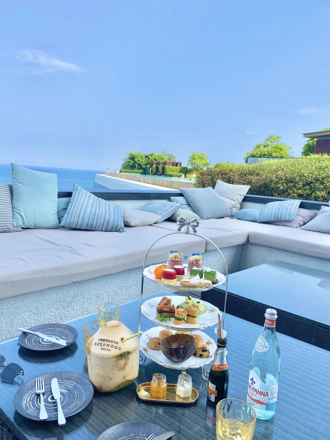 太舒服的下午茶啦～🌊