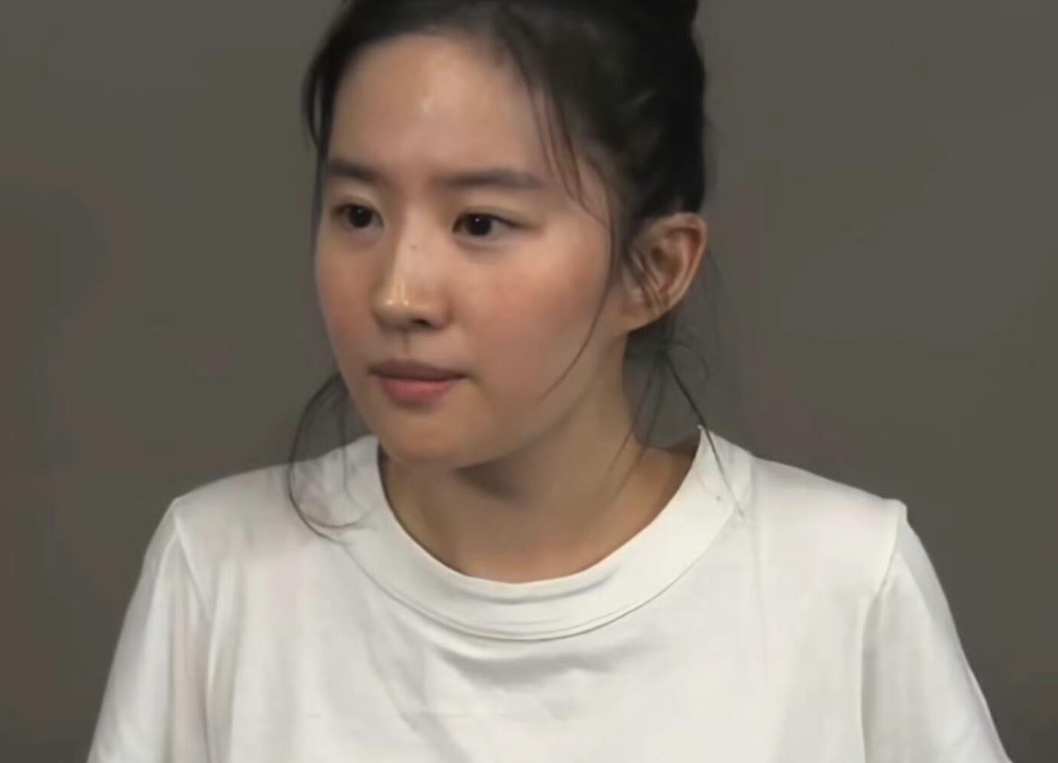 刘亦菲这素颜都美成啥样了