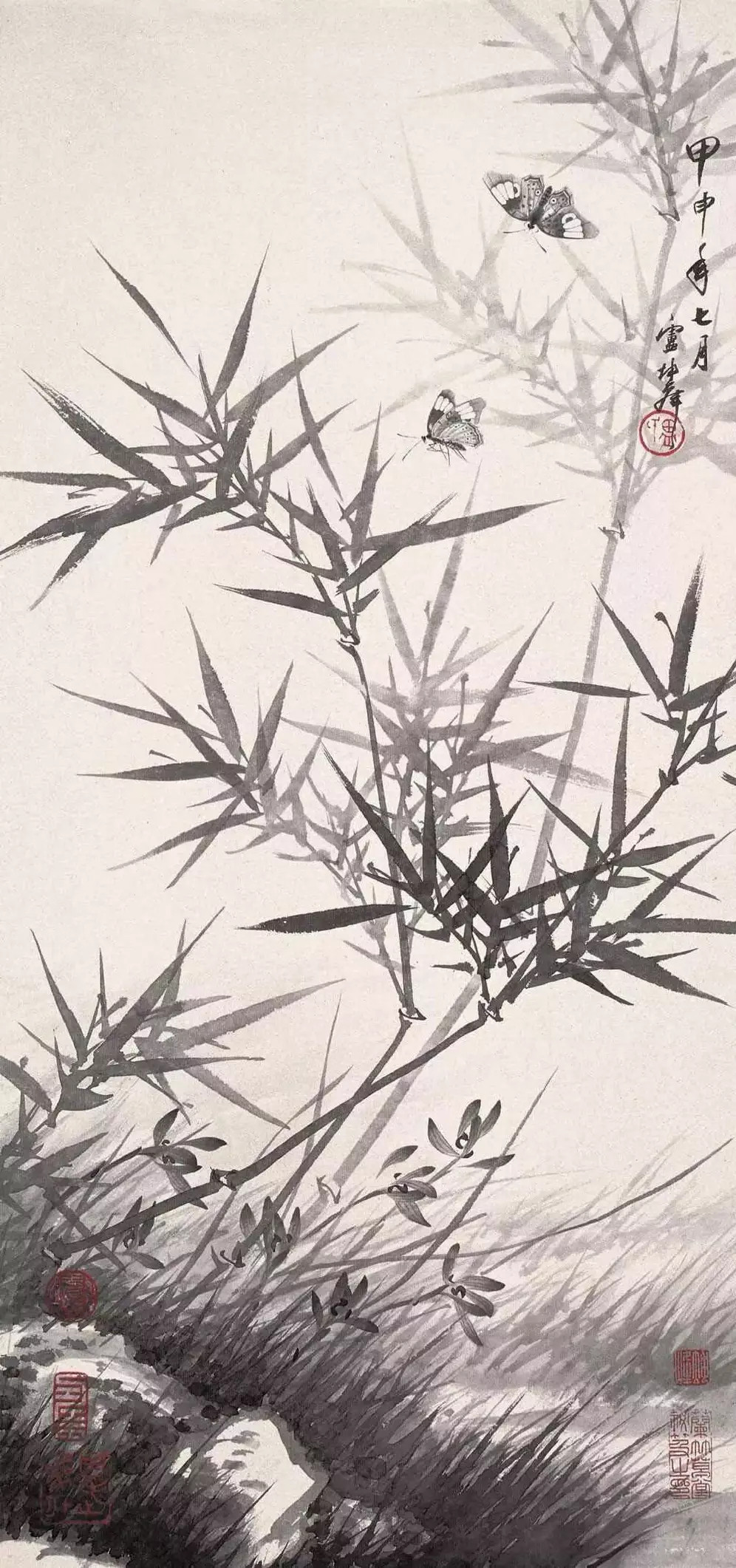 卢坤峰（1934～2018）当代著名书画家。也是一位坚持传统，熔诗、书、画于一炉