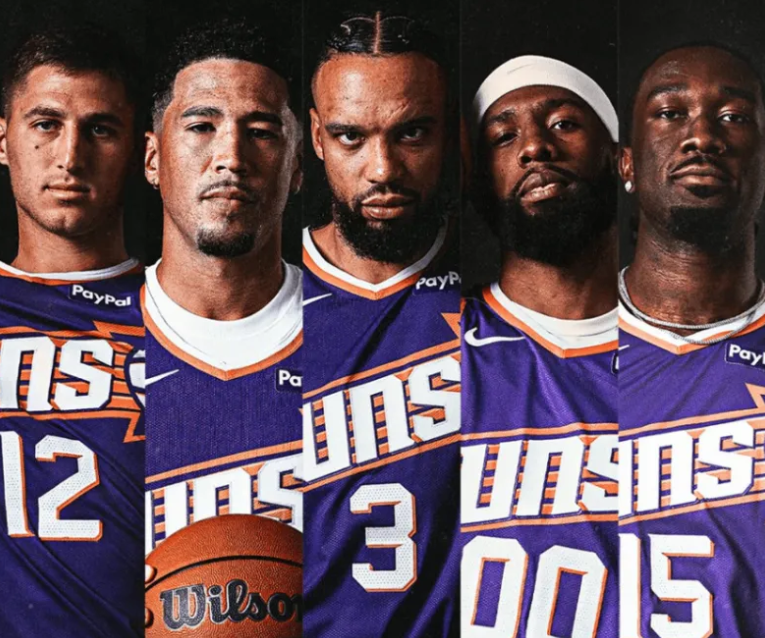 吉莱斯皮+布克+马威+奥尼尔+狄龙这首发不是挺好的嘛替补古德温+格林+伊戈达