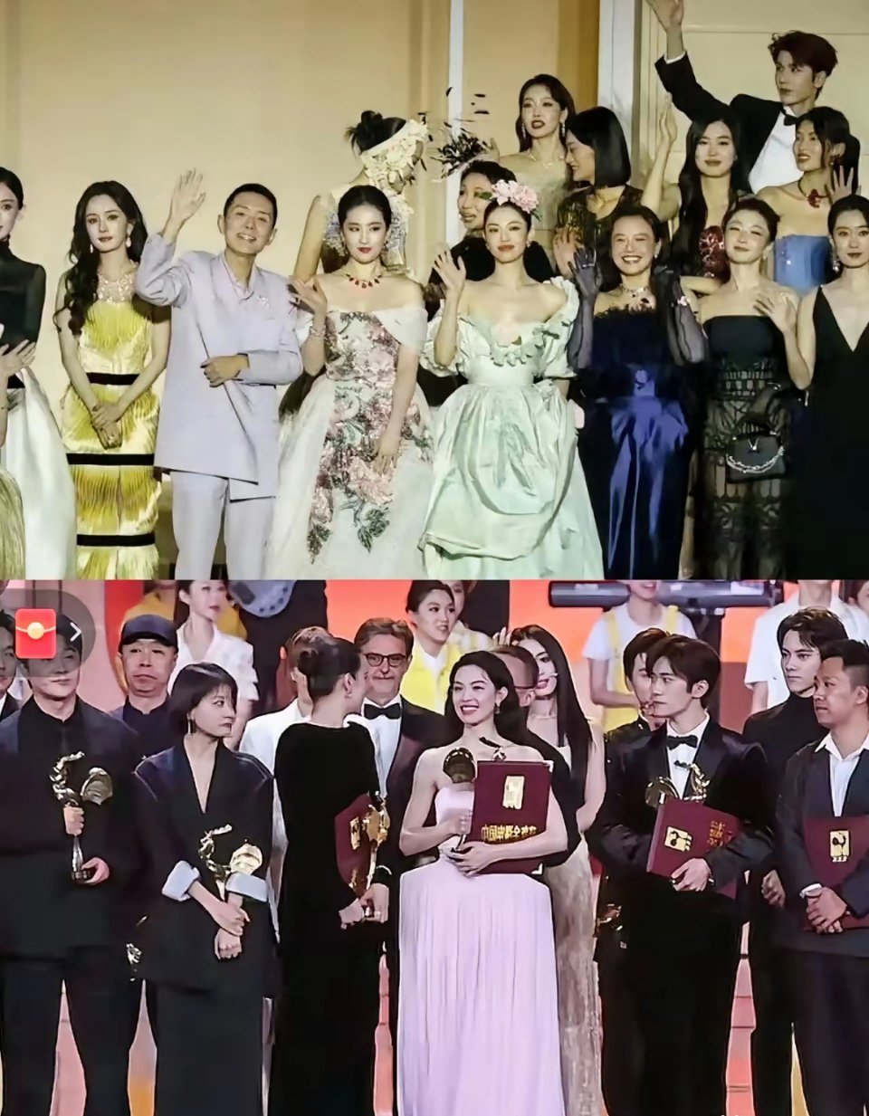 刘亦菲懵了，宋佳也懵了，她们都没有想到钟楚曦，这姐妹儿真彪悍啊，不知道她是真不懂