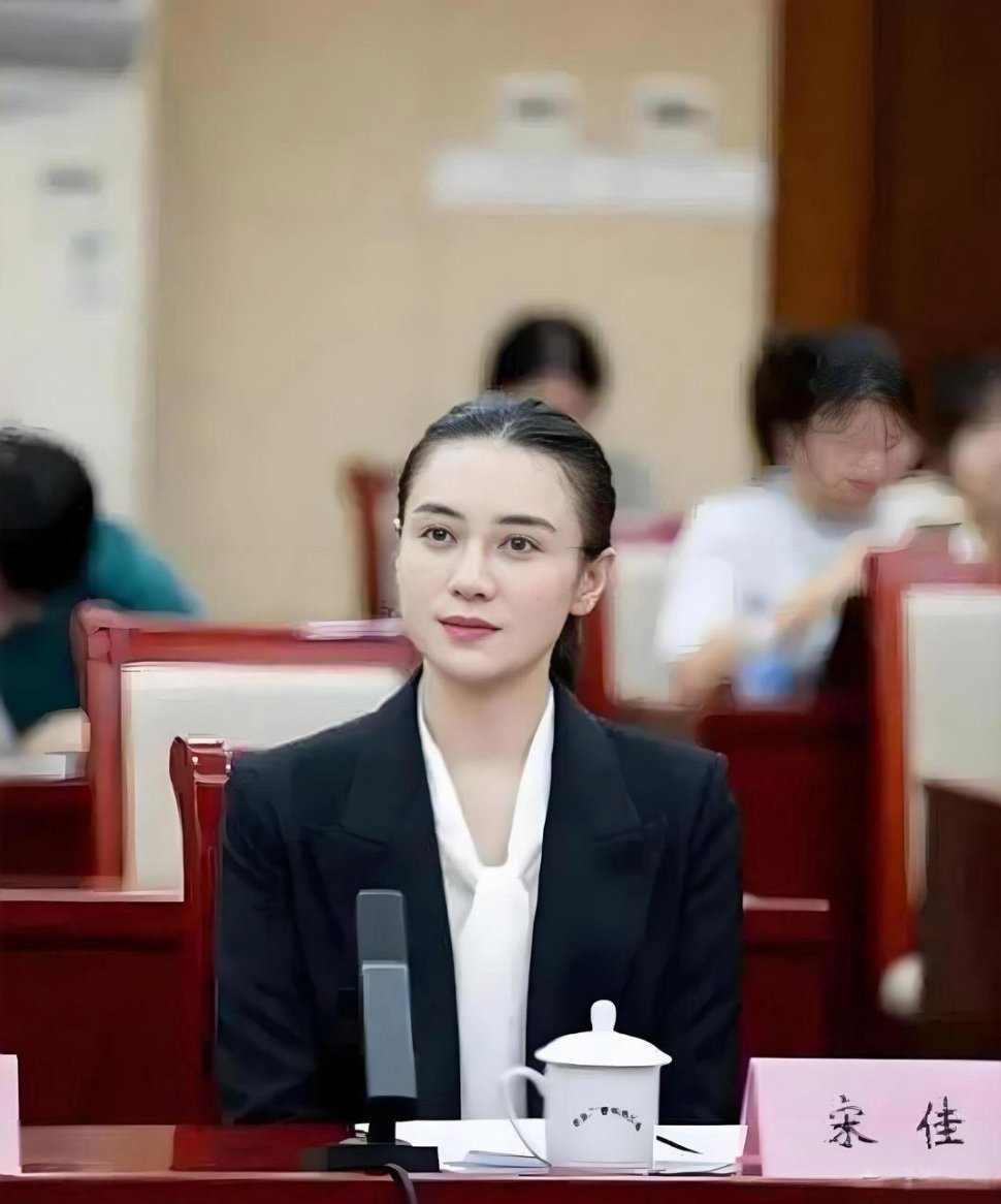 本以为宋佳的美貌已经无敌了，看看旁边，宋佳还是低调了