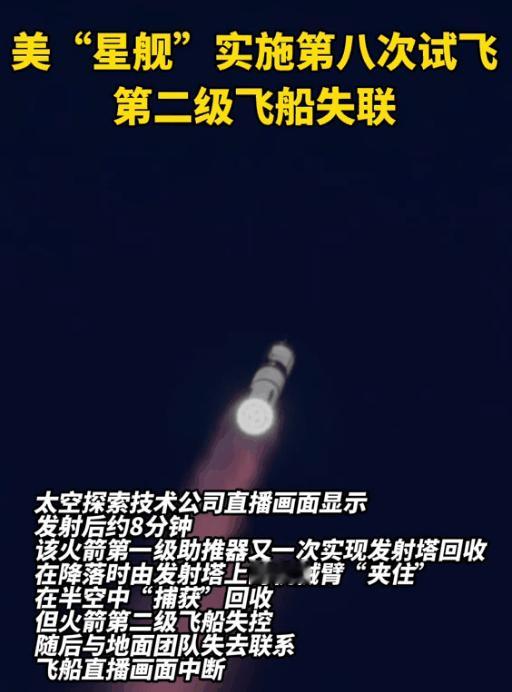 万万没想到！当地时间3月6日，美国SpaceX公司的“星舰”在得