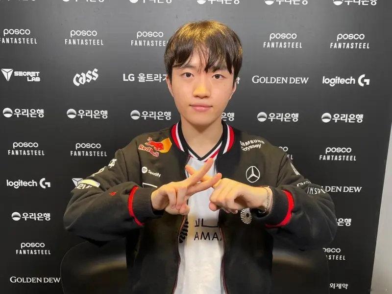 LCK第四赛段T1以2比0击败HLE，赛后T1辅助Keria选手接受外媒专访！Q