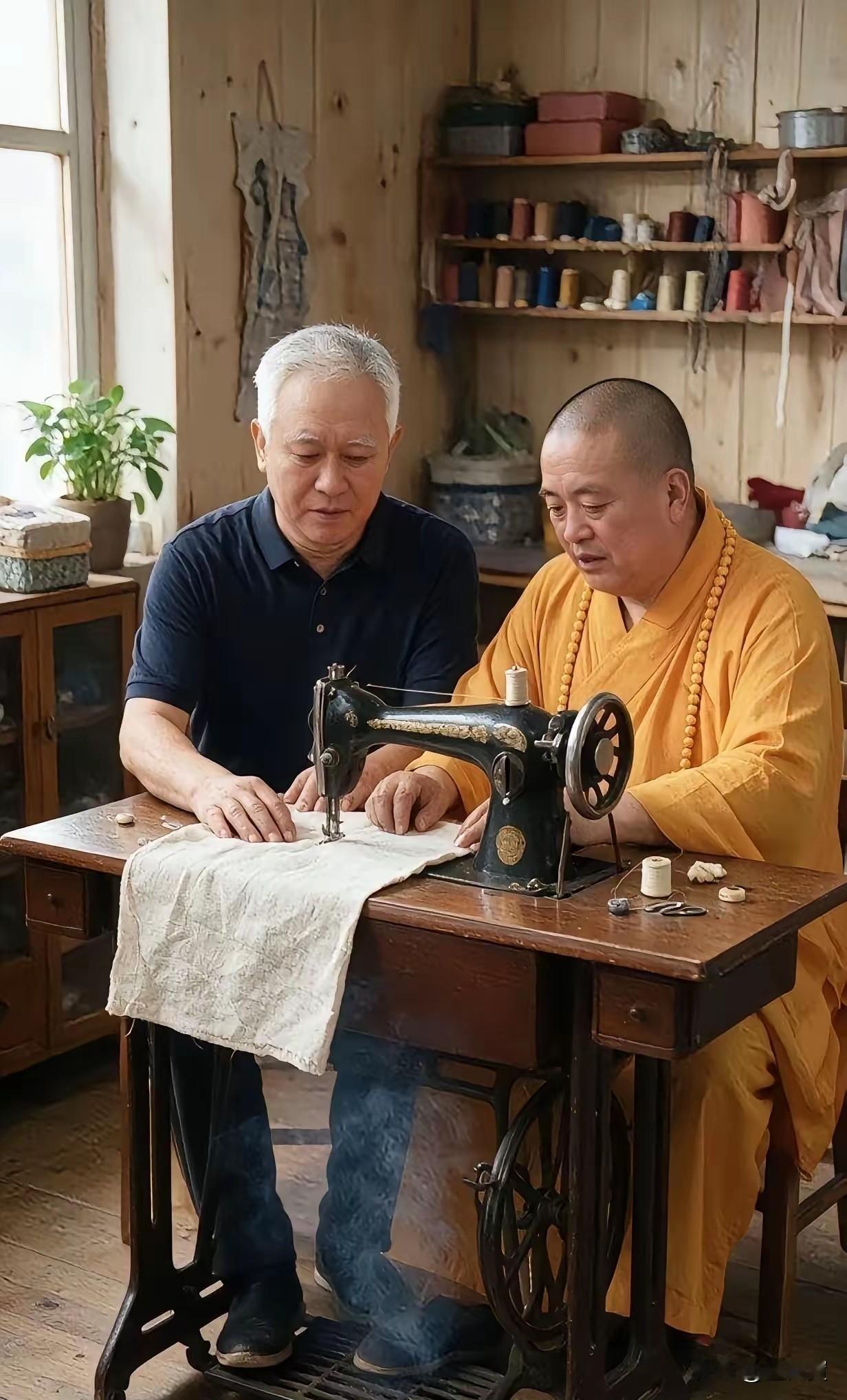 老乡见老乡，缝纫机前泪汪汪。