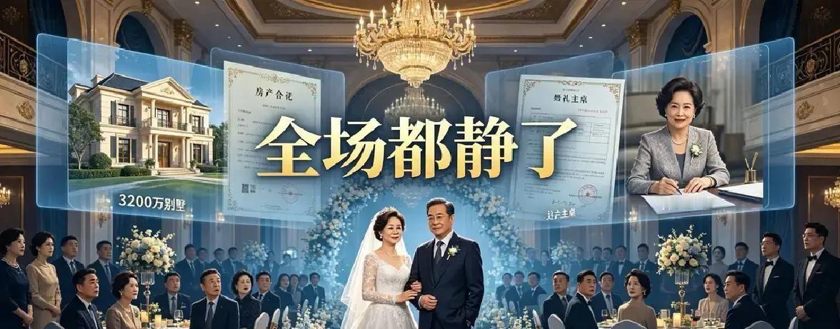 婚礼敬酒正热闹的时候，婆婆突然端着满杯的红酒挤到我爸跟前她声音不大不小，刚好