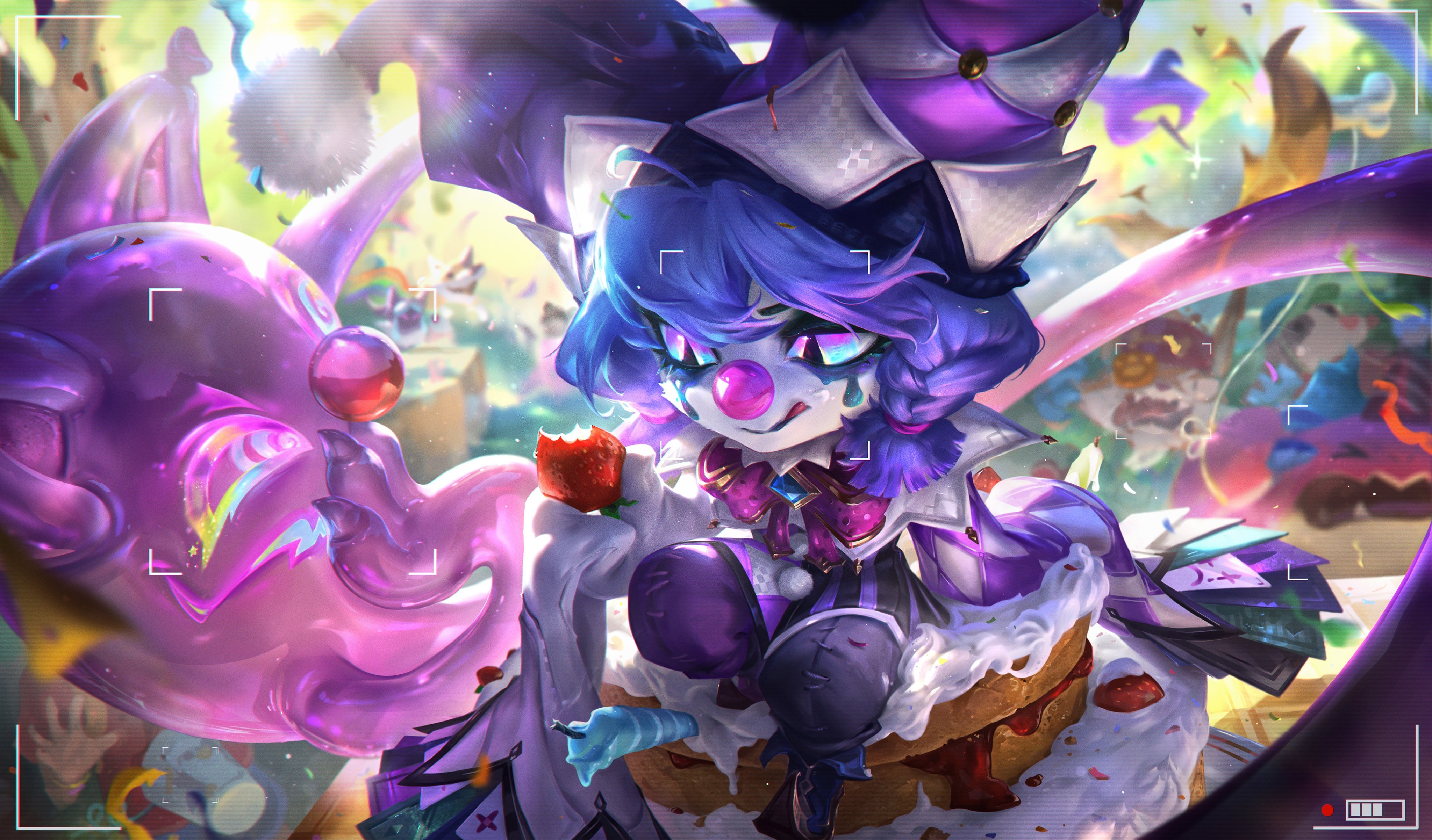 2026愚人节惊悚派对薇古丝原画概念设计英雄联盟