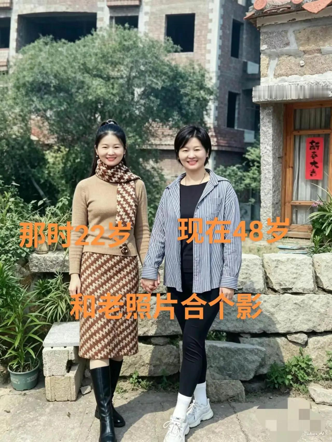 笑容依旧灿烂。变化大吗？