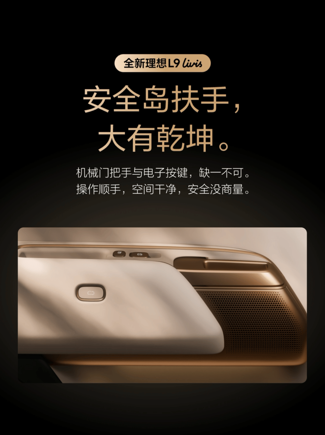 全新理想L9Livis内饰首曝理想过去营造豪华其实就用料顶级这么一招50多万的M