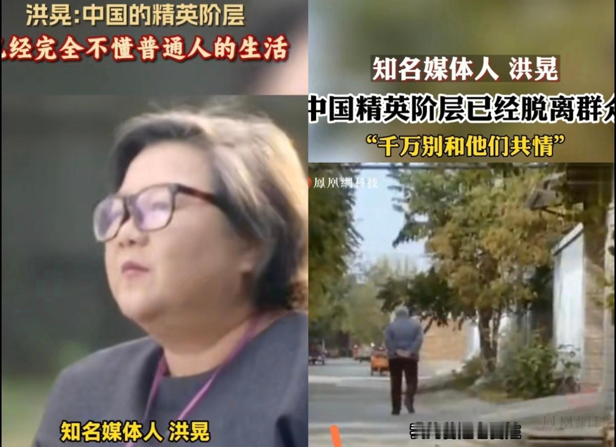 洪晃一句话把两“名媛”的底裤扒了。她说田朴珺、杨澜把欧美礼仪当圣经，连端茶都要学