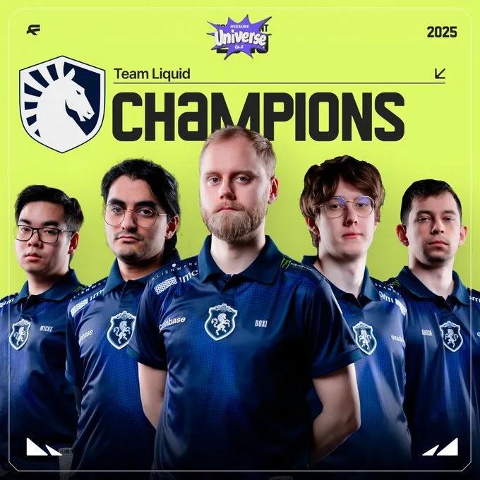 DOTA2:裂变宇宙S5，Liquid夺冠Liquid3:0PARI