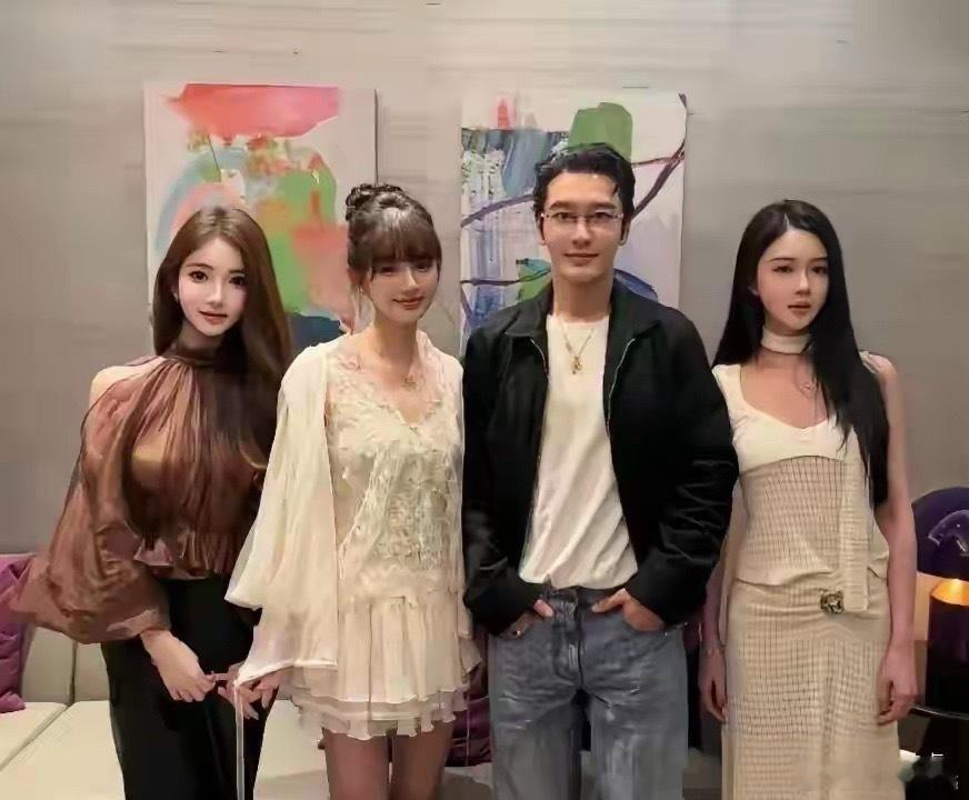 不得不说黄晓明的审美一直都在线。