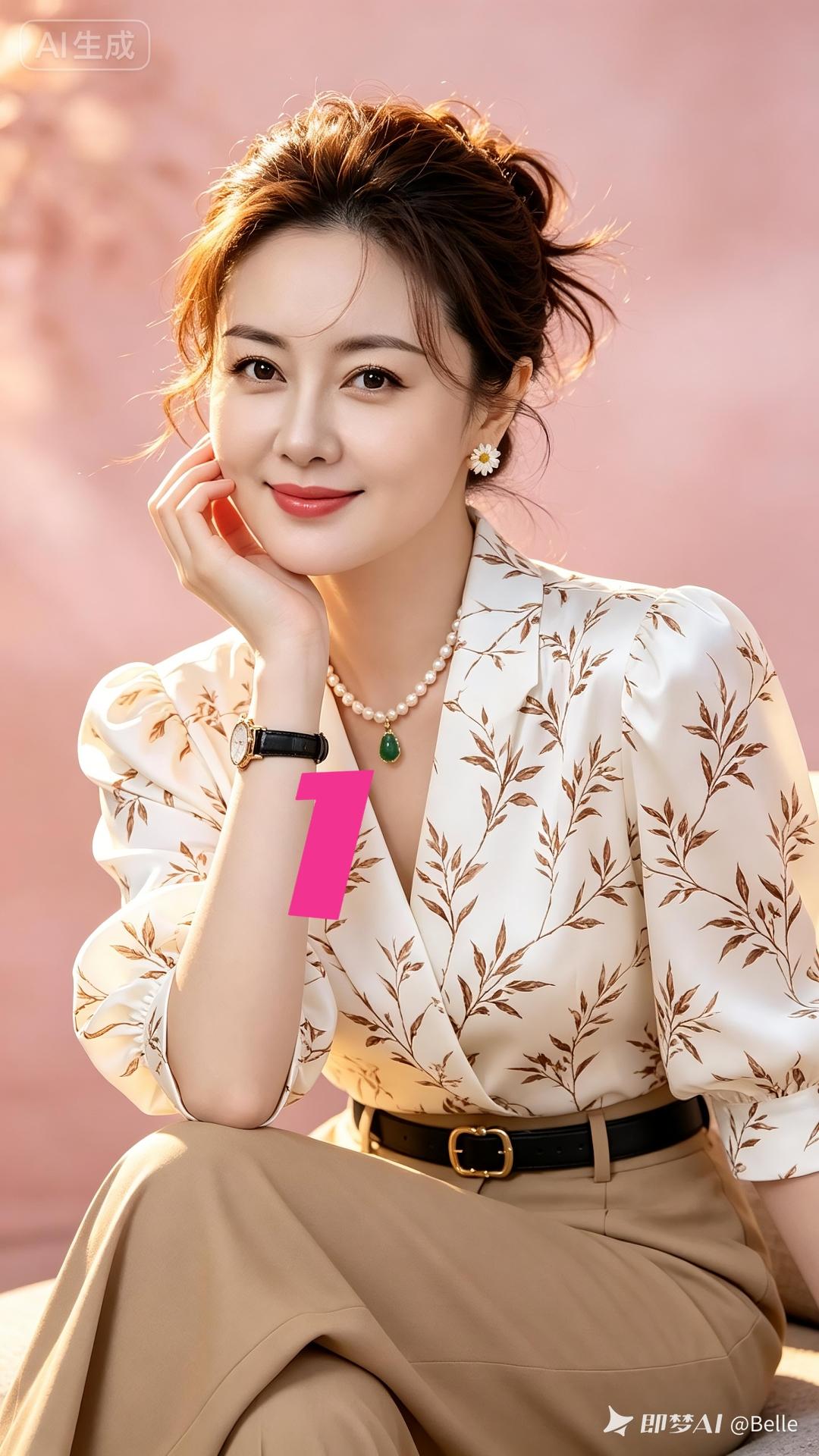 一你觉那位美女最是心上人，留言:我觉得没编号美最好。谁娶到幸福美满。