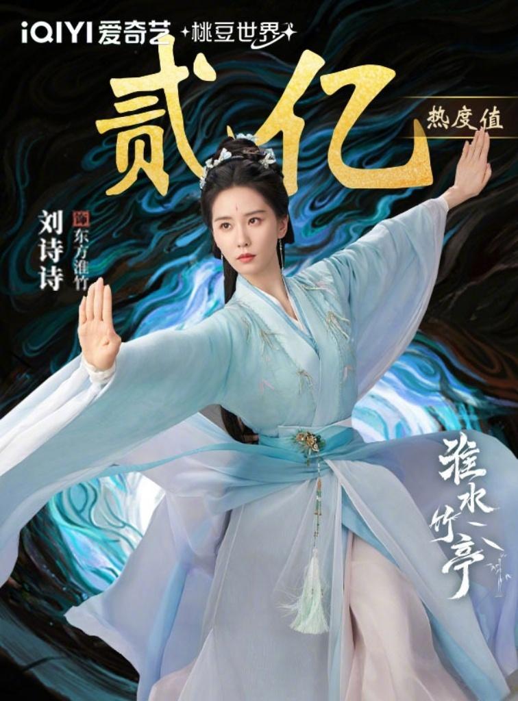 2025爱奇艺尖叫之夜刘诗诗因进组不去现场，但她的角色东方淮竹和任如意替刘诗诗撑