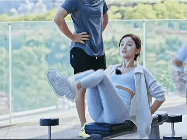 吴宣仪这核心力量也太强了吴宣仪