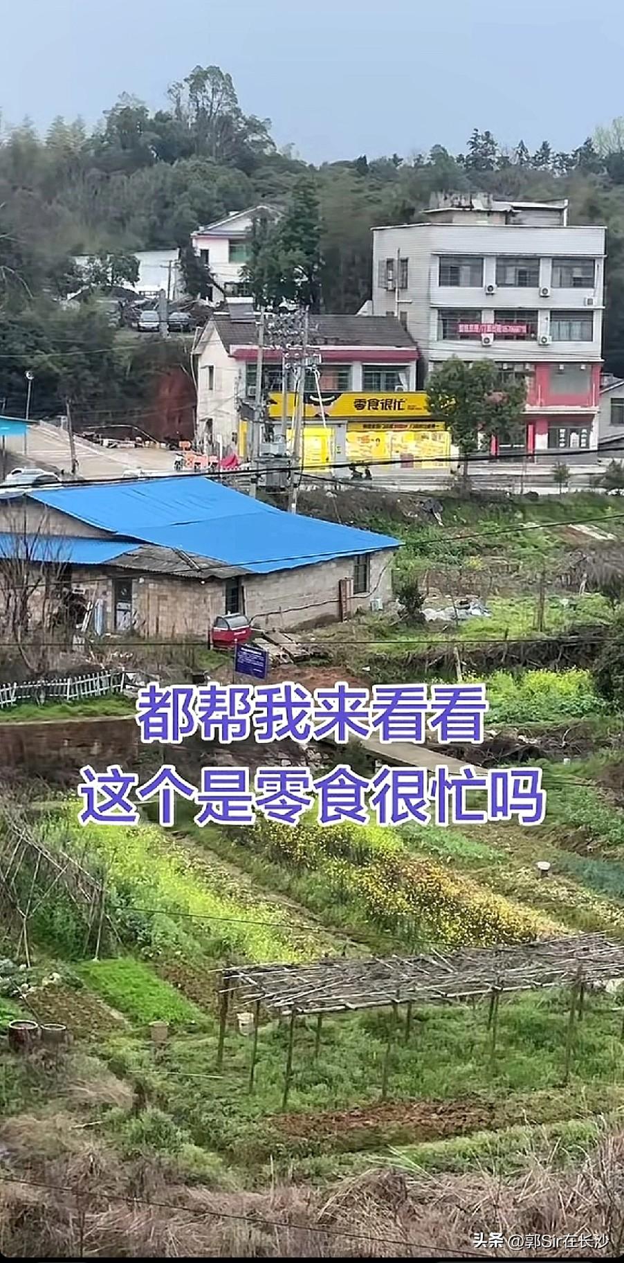 路过长沙望城，很偏僻的位置，竟然有一家零食很忙！现在乡镇开这种零食店这么赚钱吗？