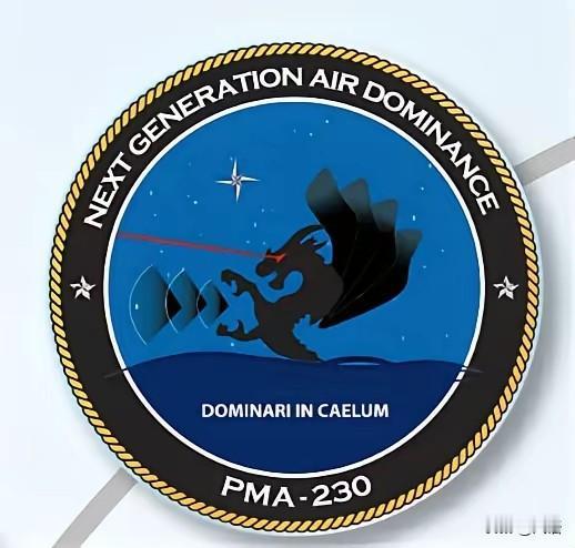 美国NGAD徽章，融入大量的东方元素，有剽窃创意之嫌。美国NGAD办公室PMA