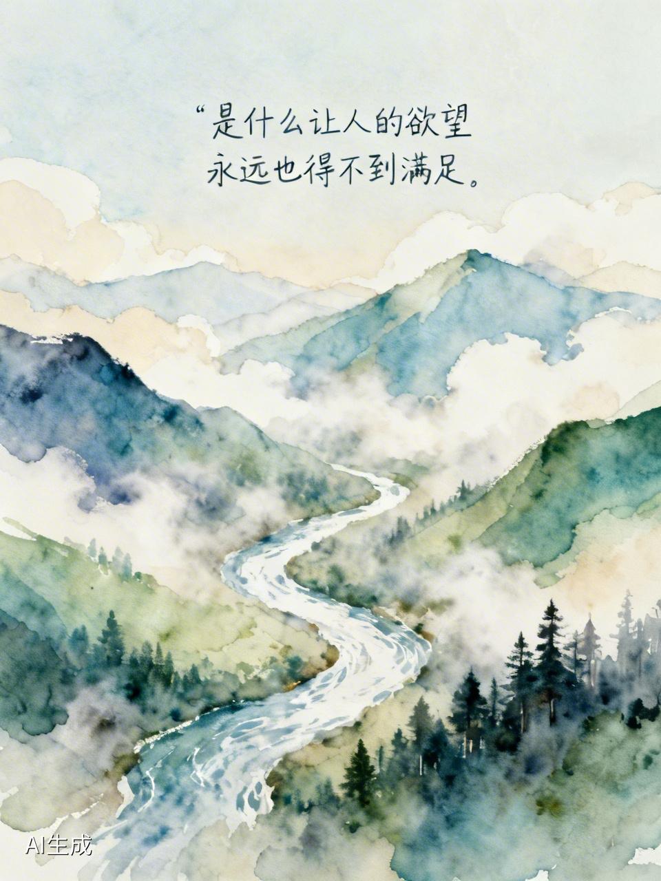 人的欲望永远得不到满足，很大程度是基因作祟。从原始人起，就被基因注入繁衍密码，只