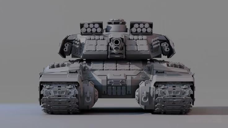 有史以来最霸气的下一代主战坦克，简直是为打怪物而生。