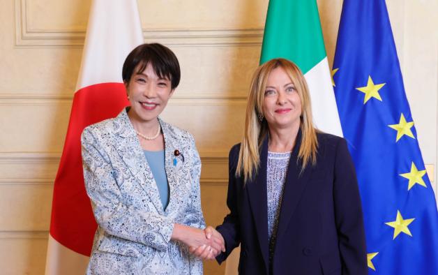意大利不表态，日本彻底失算6月15日，日本政客高市早苗兴冲冲落地意大利