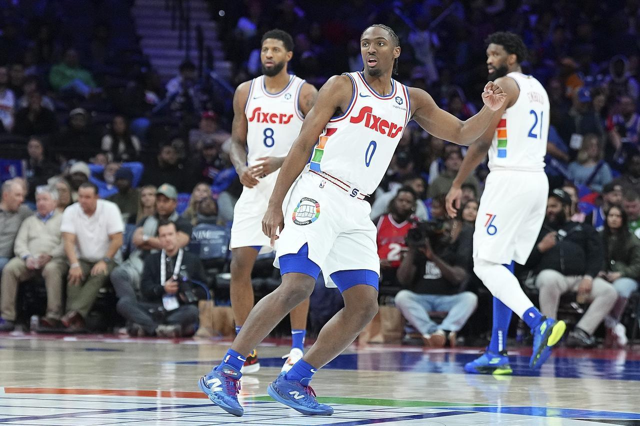 76人队内球员得分排名，乔治只是排名第5！第一名：马克西31.1分（首轮21