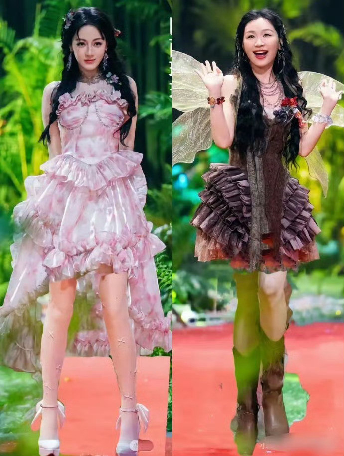 迪丽热巴和金靖如果互换一下鞋子，哪一个更好看？​​​​