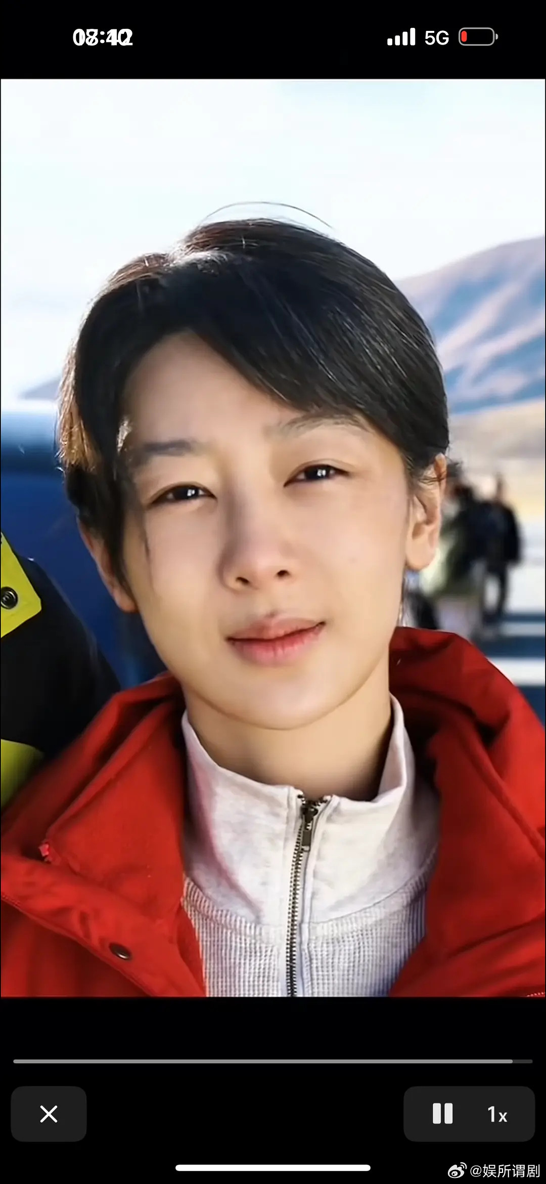 杨紫解释老年妆为什么看着显小哈哈哈