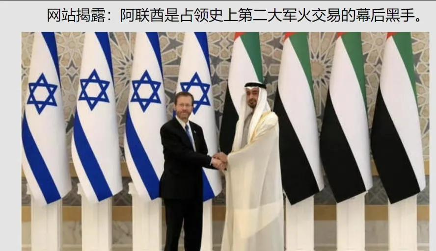 据情报在线网站披露，阿联酋是以色列埃尔比特国防公司在11月宣布的23亿美元军火大