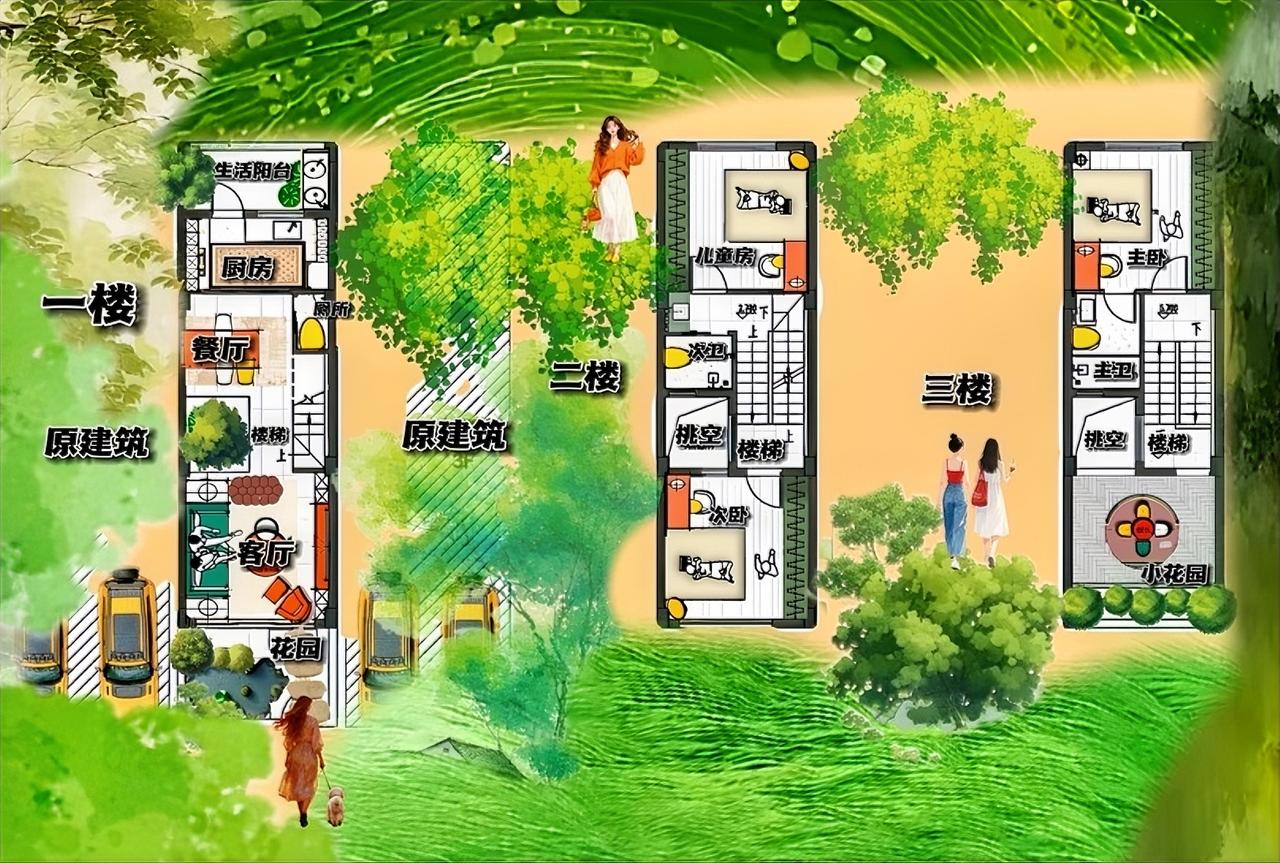 那个能惯的你，138㎡小公寓，稀罕的是楼体溥溥的，从不与左右勾勾搭搭，怎么形容