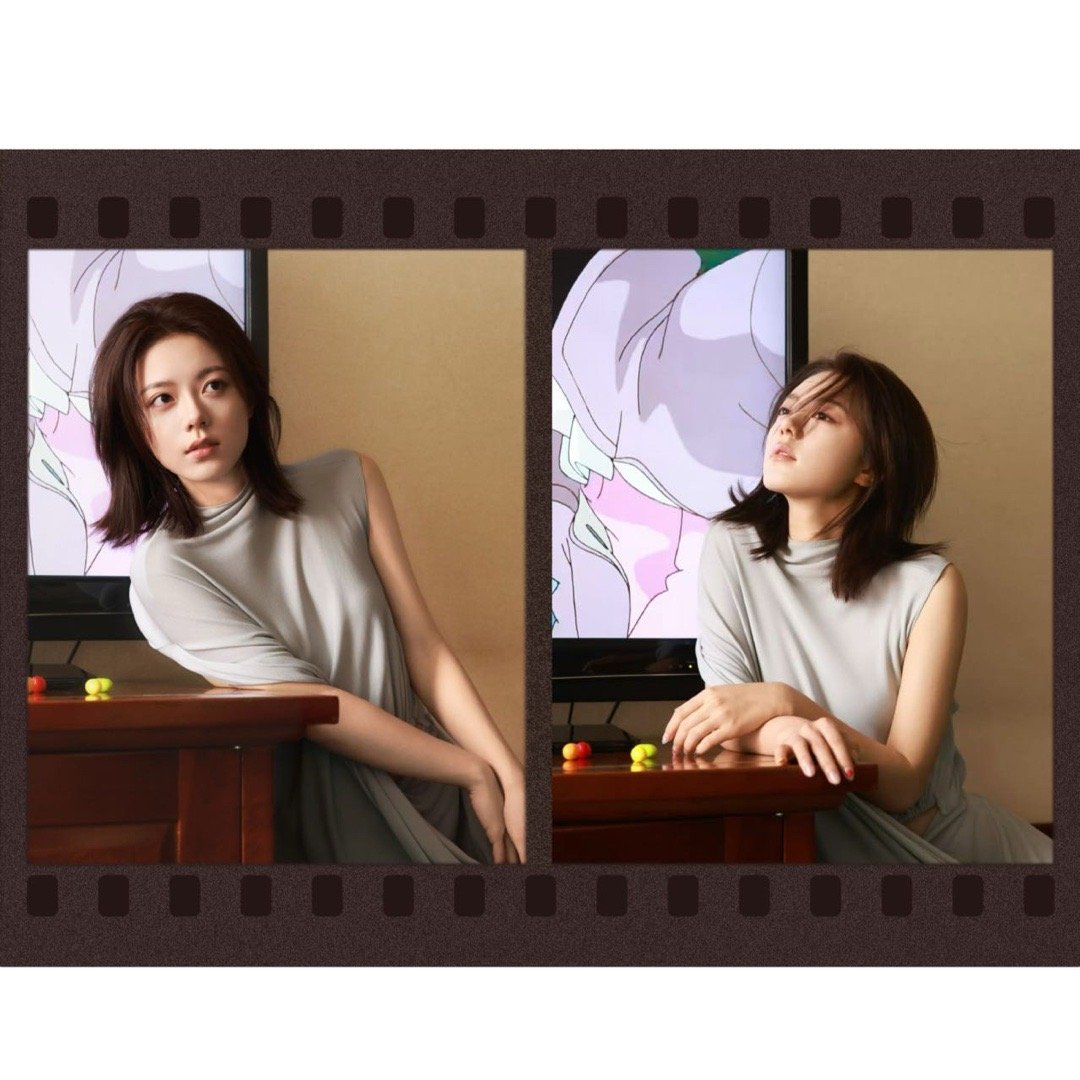 赵今麦古早电影女主角既视感赵今麦和宫崎骏动漫形象重合了这氛围感真的绝了！米杏色