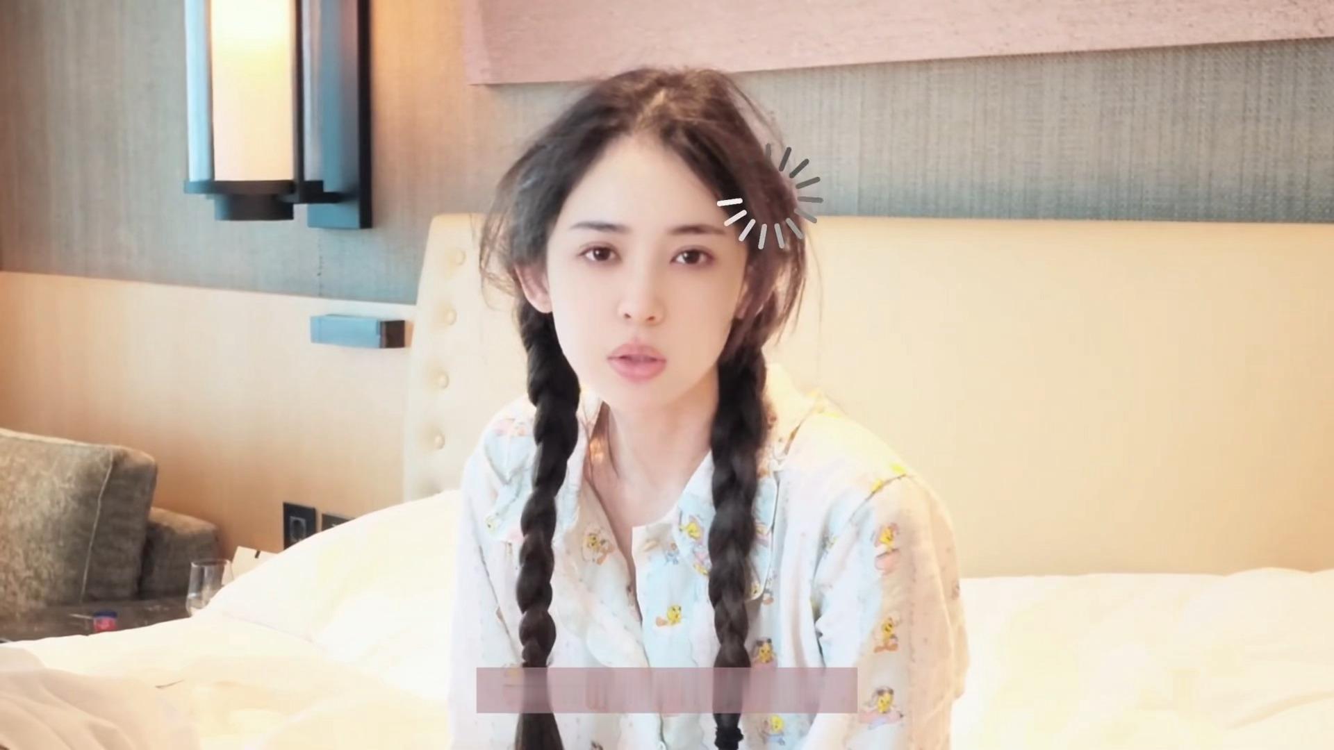我想象中起床素颜的样子：娜扎起床素颜状态娜扎我想象中起床素颜的样子
