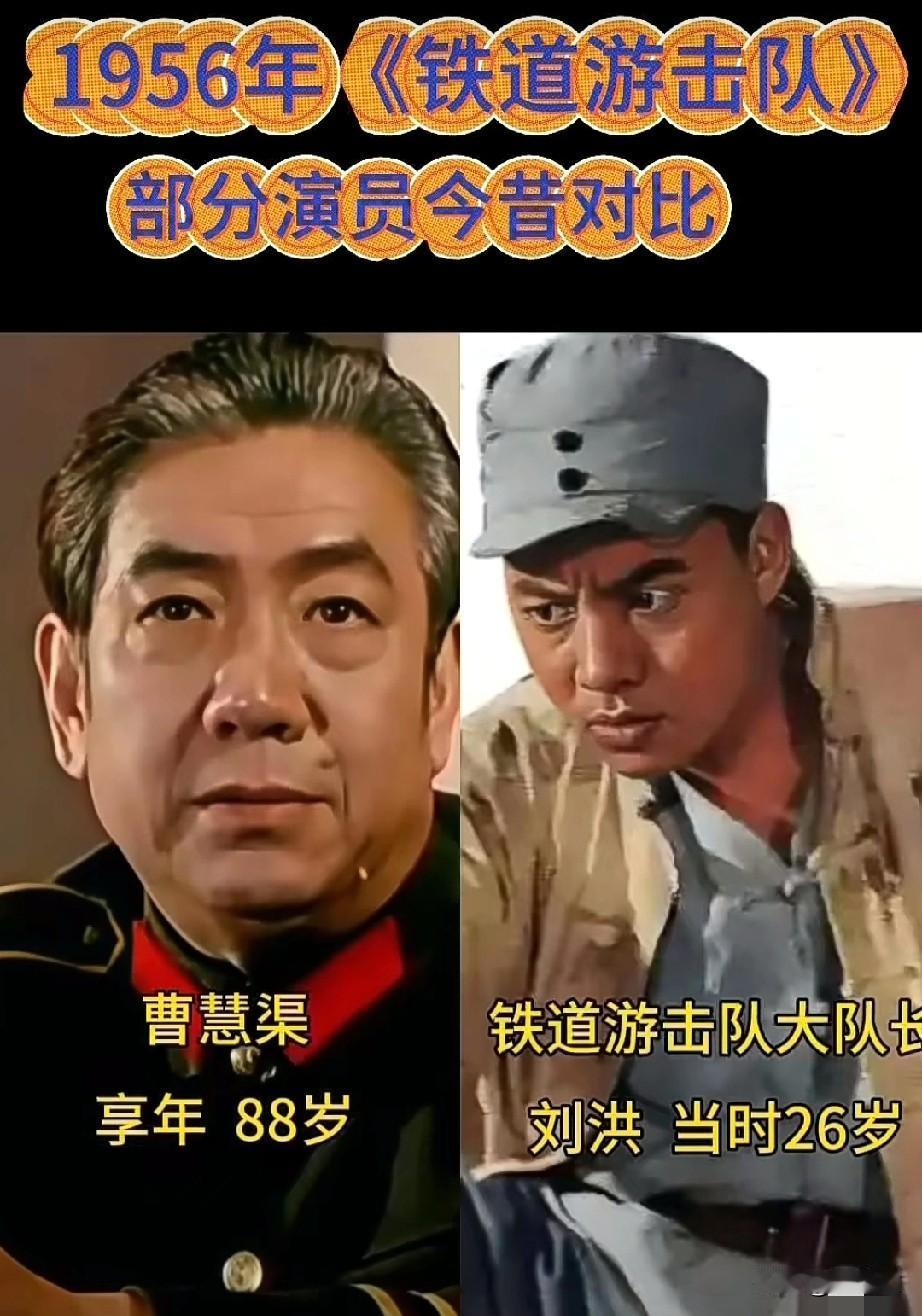 1956年《铁道游击队》曾经的部分老演员有人还记得吗？