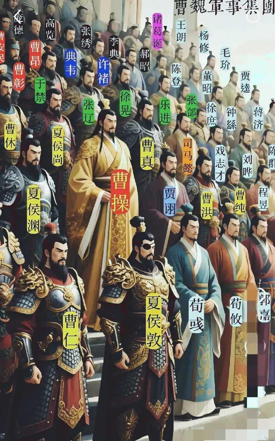 看看曹操有多么会用人！！